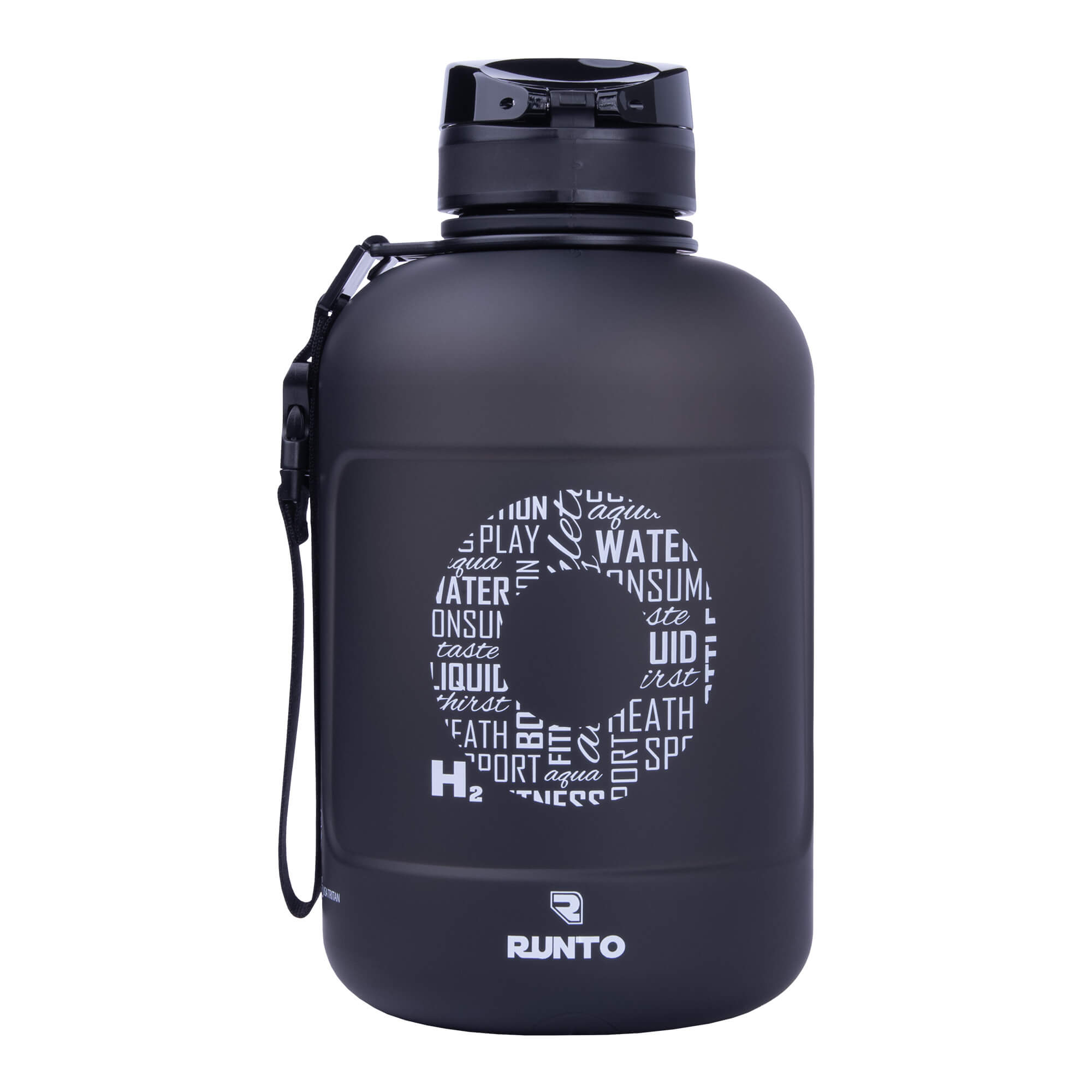 RUNTO Láhev BARREL 2300ml Black