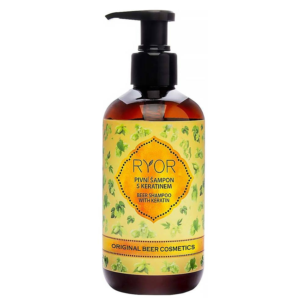 RYOR Pivní šampon s keratinem 250 ml