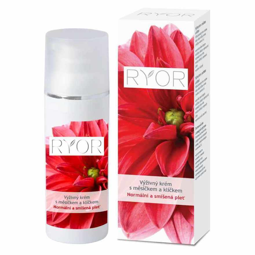 RYOR Výživný Krém měsíček a obilný klíček 50 ml