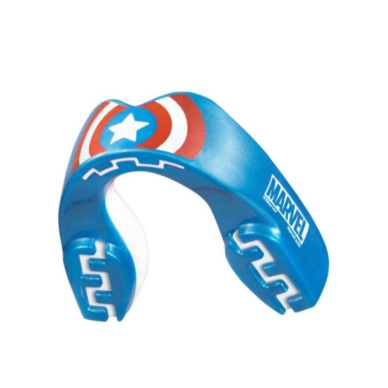 SAFEJAWZ Chránič zubů Captain America, Velikost: Senior