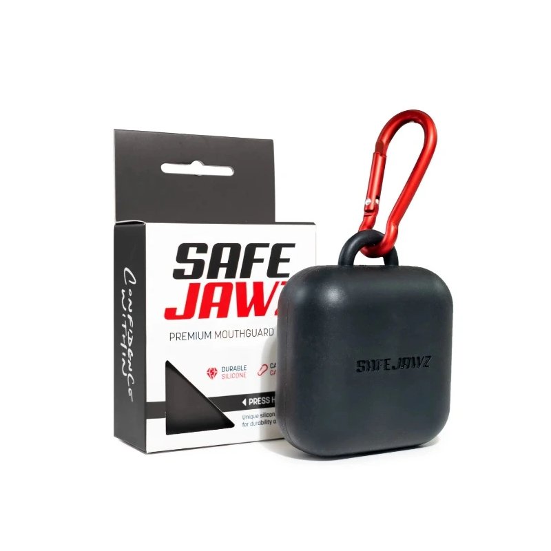 SAFEJAWZ Krabička na chránič zubů, černá