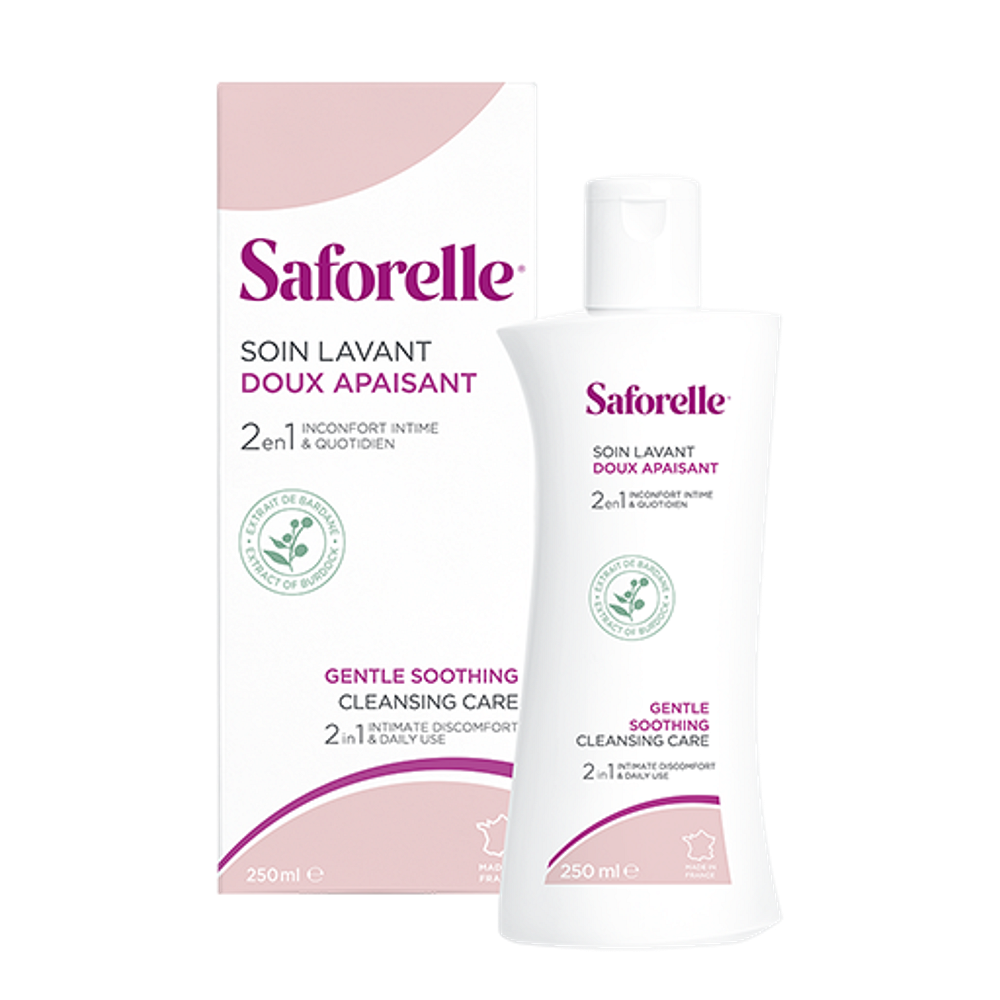 SAFORELLE Gel pro intimní hygienu 250 ml