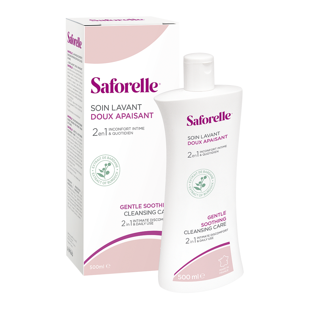 SAFORELLE Gel pro intimní hygienu 500 ml