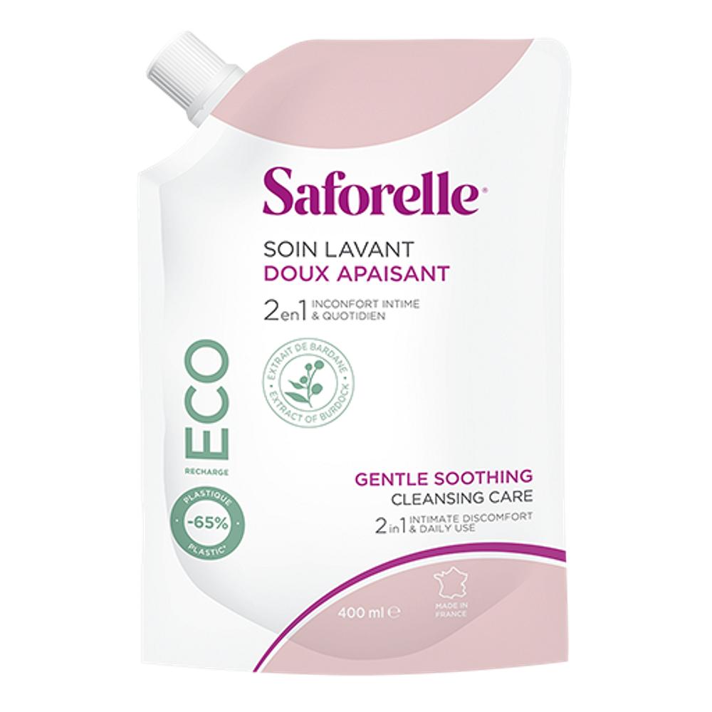 SAFORELLE Jemný mycí gel ECO pack 400 ml