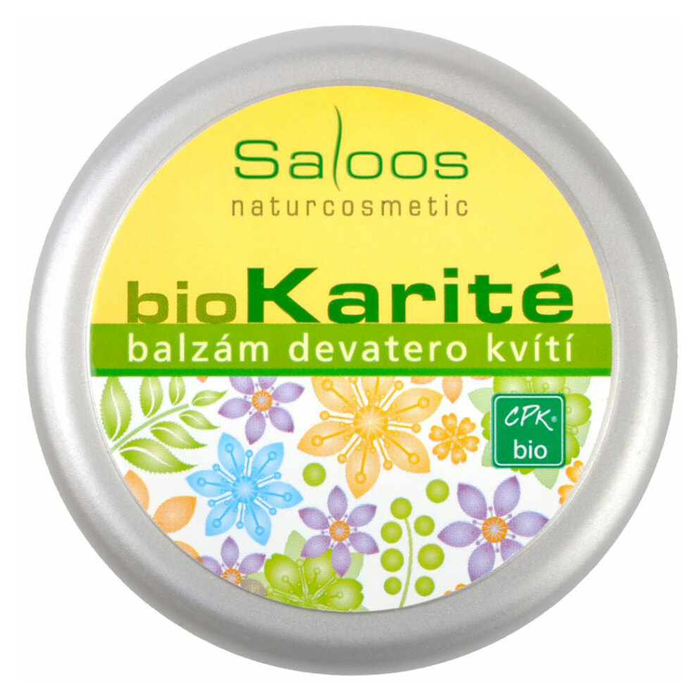 SALOOS Bio Karité balzám Devatero kvítí 50 ml