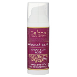 SALOOS Královský peeling Argan  Q10  Růže  50 ml