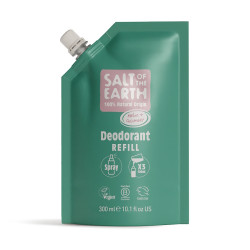 SALT OF THE EARTH Náplň deodorant spray melon & cucumber 300 ml