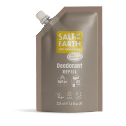 SALT OF THE EARTH Náplň přírodní deo roll-on amber & santalwood 225 ml