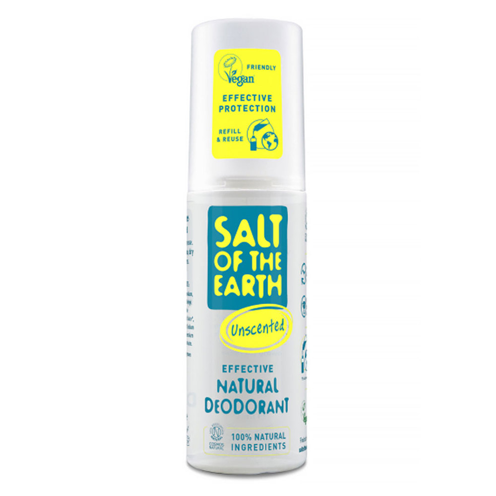 SALT OF THE EARTH Přírodní minerální deodorant neparfémovaný bez vůně 100 ml