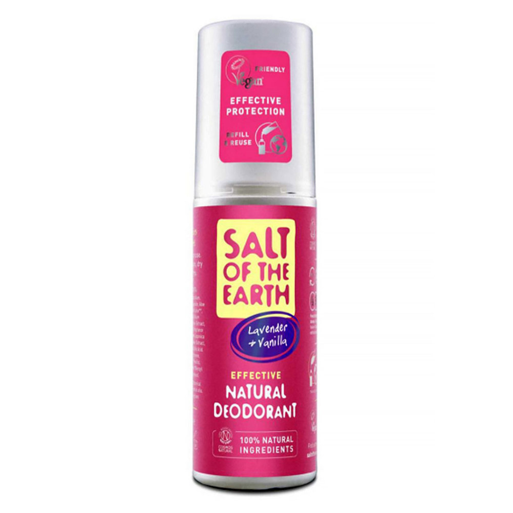 SALT OF THE EARTH Přírodní minerální deodorant spray Lavender & Vanilla 100ml