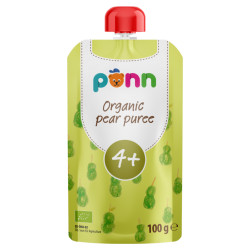 SALVEST Põnn Ovocná kapsička Hruška od 4.měsíce 100% BIO 100 g