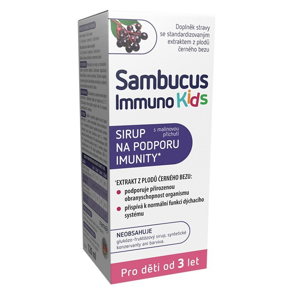 SAMBUCUS IMMUNO Kids sirup 120 ml