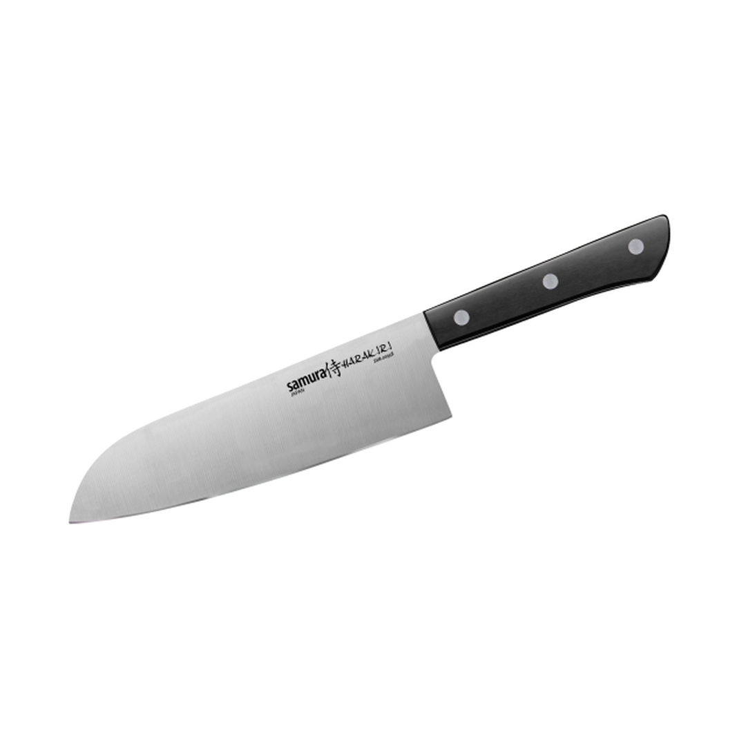 Samura HARAKIRI Nůž Santoku 17,5 cm (černá) (SHR-0095B)