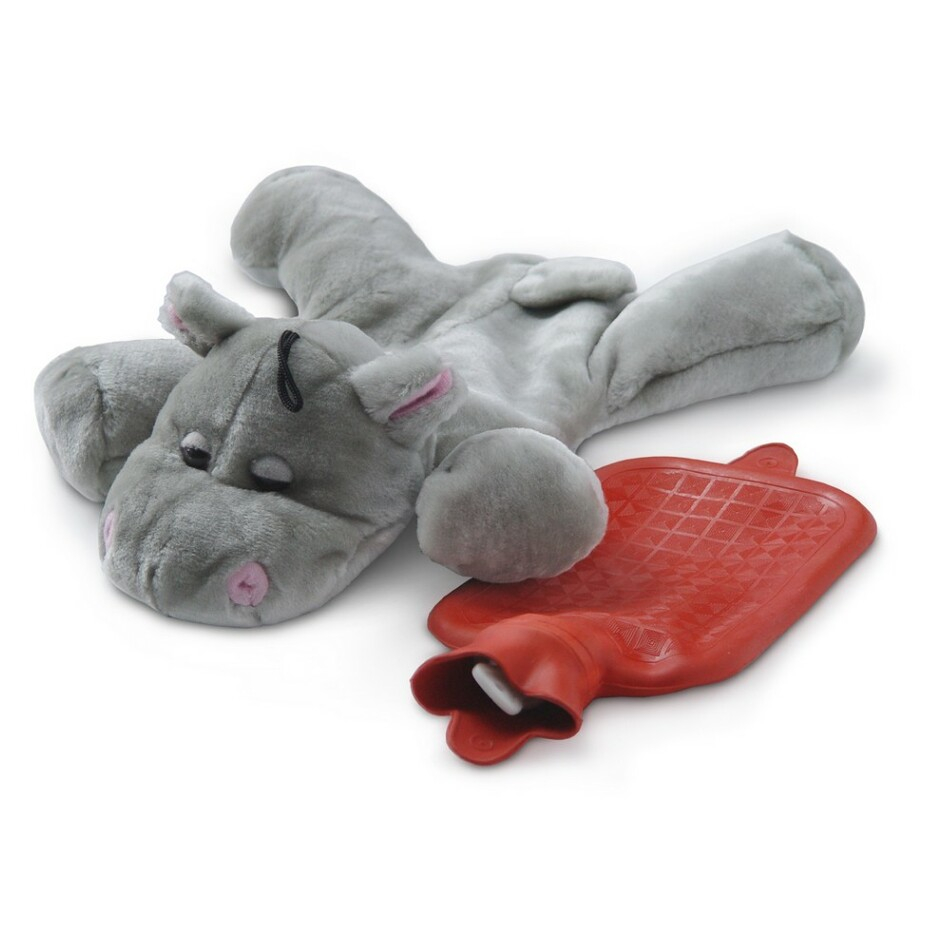 SANITY Termofor dětský plyšový hroch 0,7 l