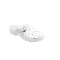 SANTÉ Comfort Air perforované zdravotní pantofle z pravé kůže, Velikost obuvi: 38