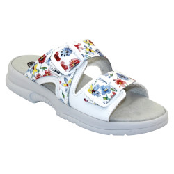 SANTÉ Dámské pantofle bílé, Velikost obuvi: 38