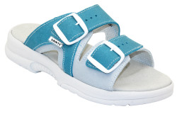 SANTE Dámské pantofle N/517/55/O87/O16/BP Tyrkysová v.41