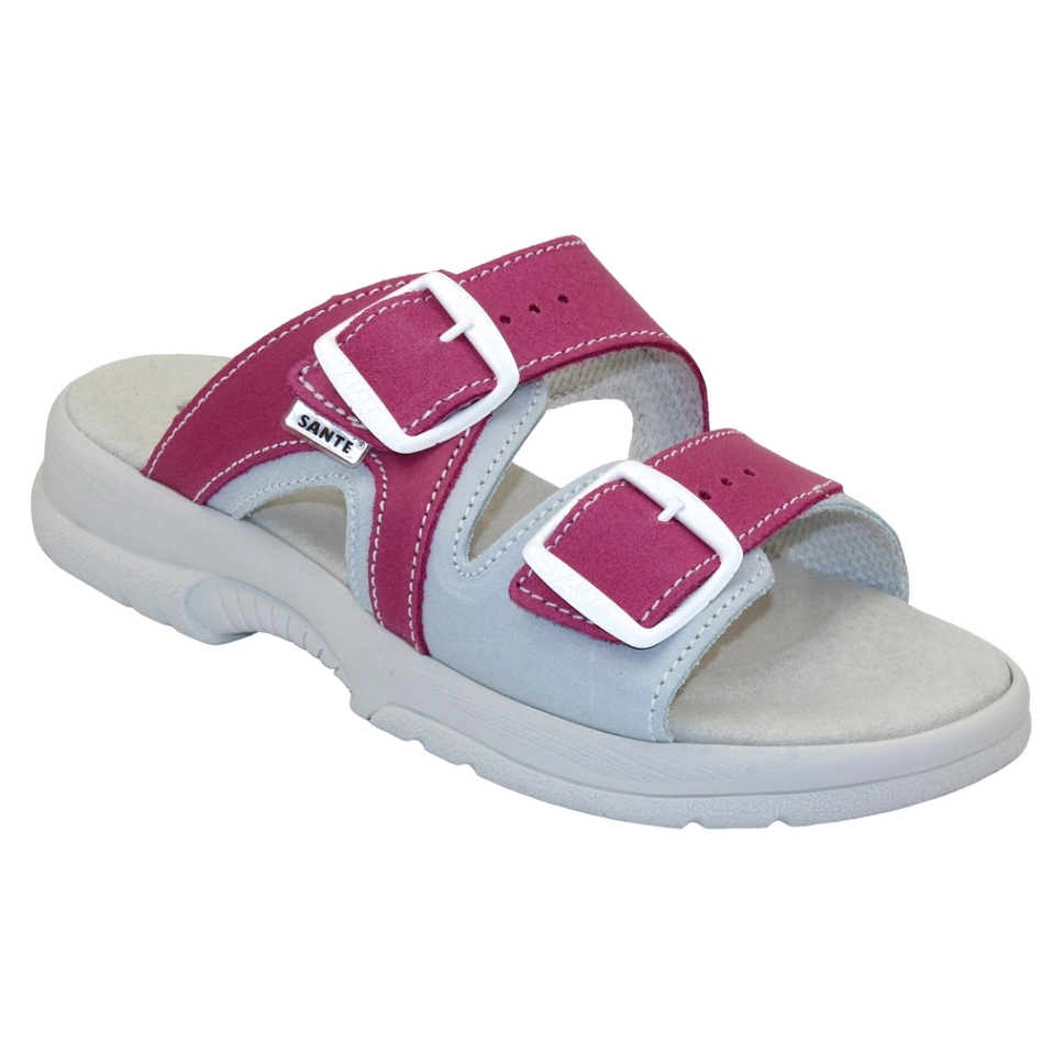 SANTÉ Dámské pantofle růžové, Velikost obuvi: 38