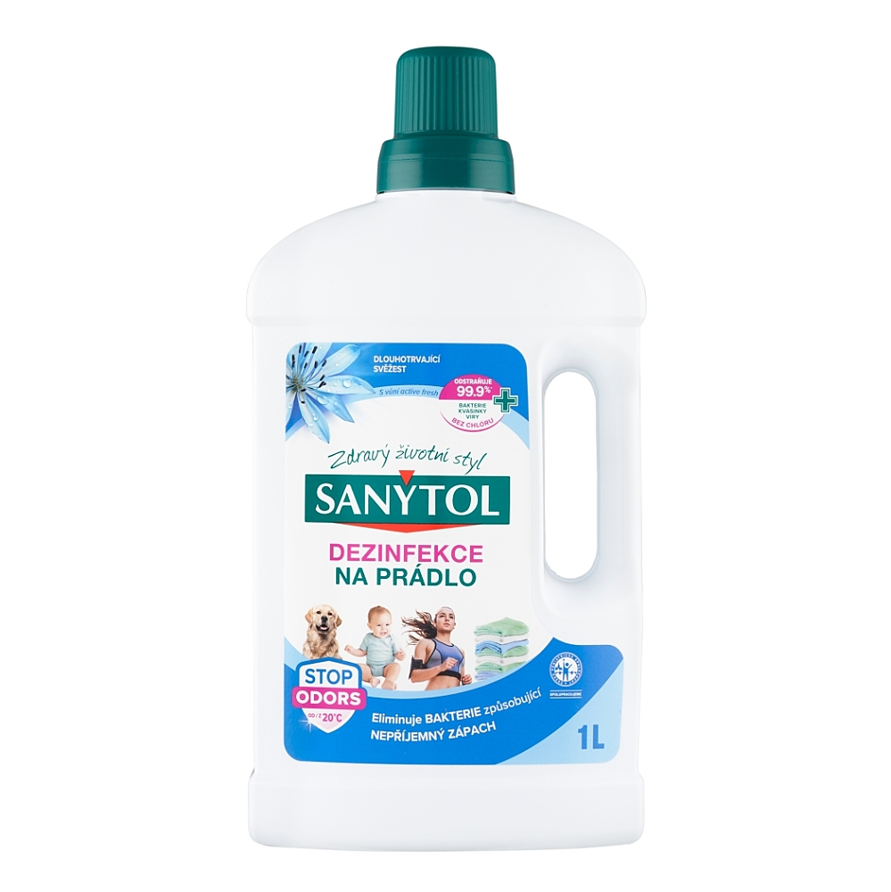 SANYTOL Dezinfekce na prádlo Active Fresh 1 l
