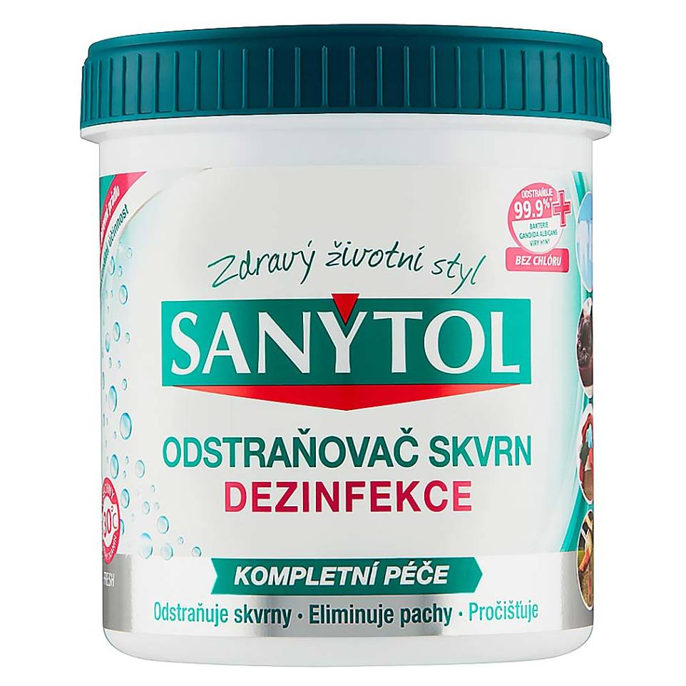 SANYTOL Dezinfekce odstraňovač skvrn 450 g