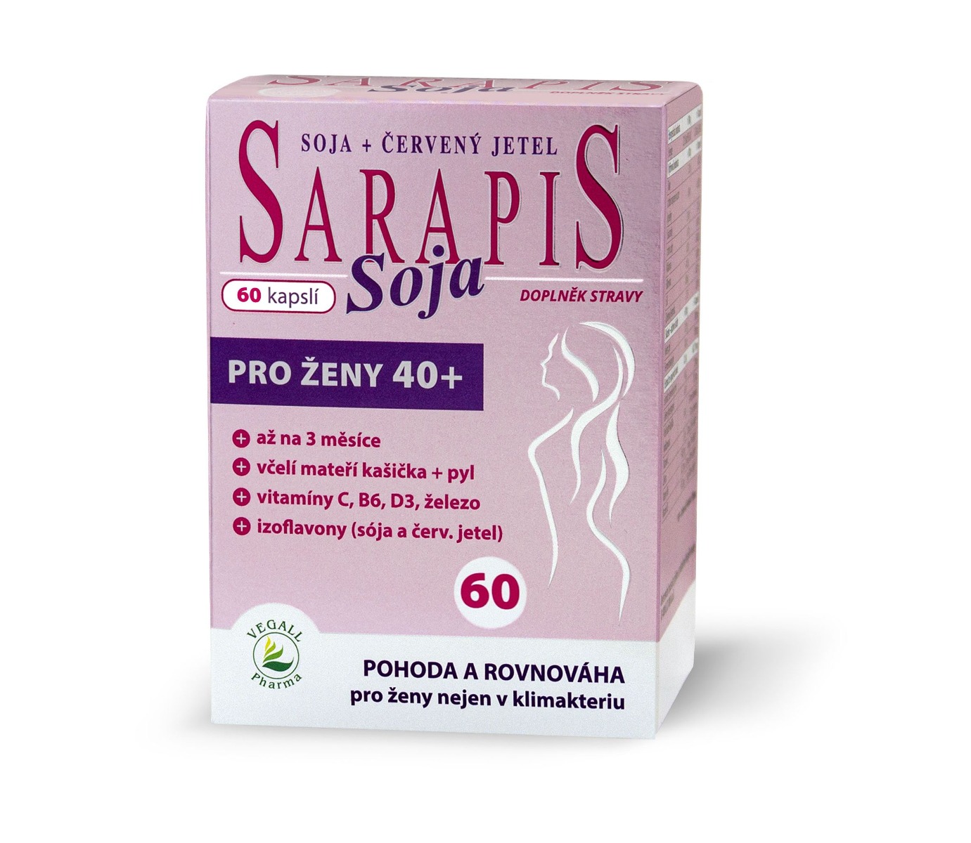 Sarapis Soja 60 kapslí