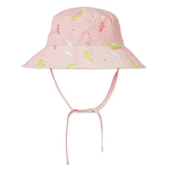 Saro Baby oboustranný klobouček s UV ochranou (6-18m) Tropicool Pink