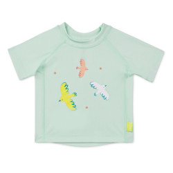 Saro Baby plavecké tričko s UV ochranou (24-36m) Tropicool Green