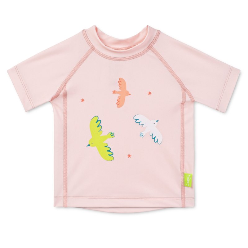 Saro Baby plavecké tričko s UV ochranou (3-6m) Tropicool Pink