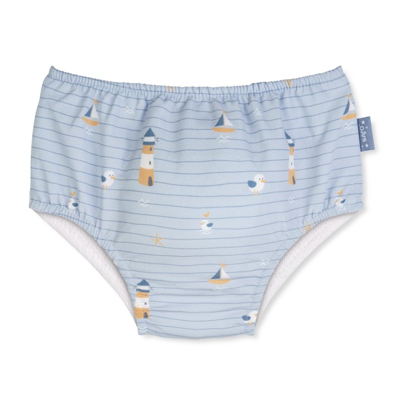 Saro Baby plenkové plavky s UV ochranou (3-6m) Navy Hugs