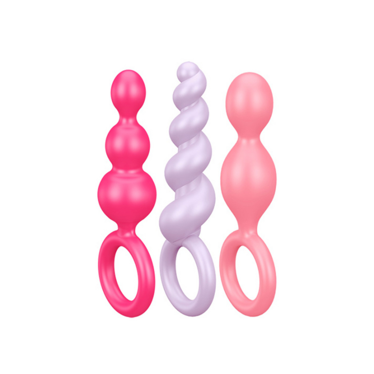Satisfyer Booty Call – sada análních kolíků, 3 ks