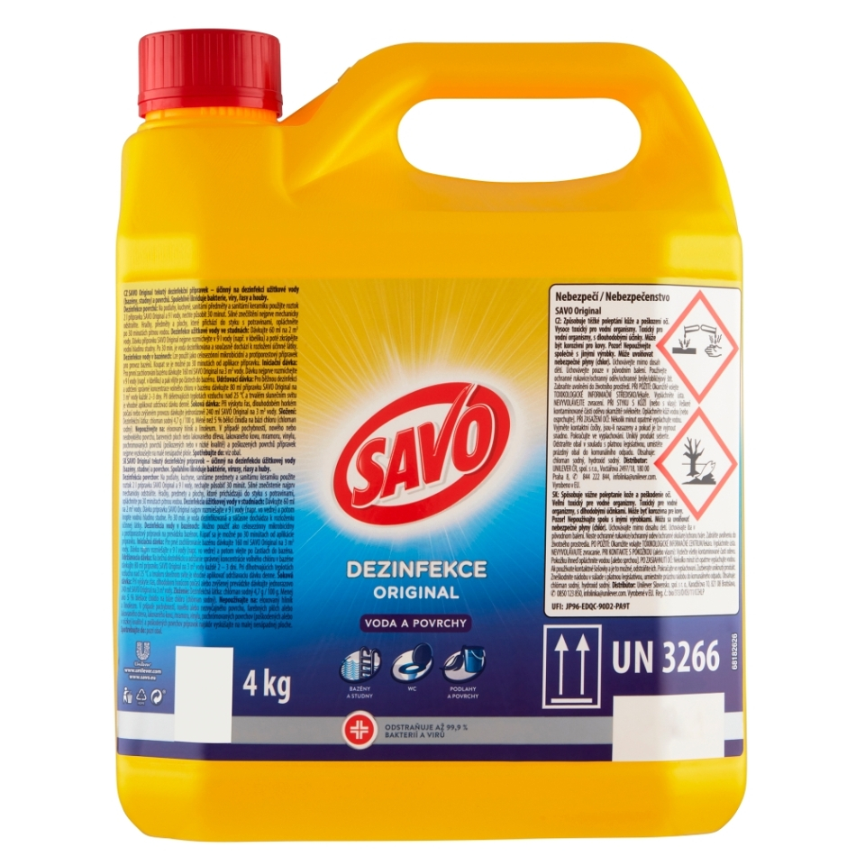 SAVO Original Dezinfekce 4 kg