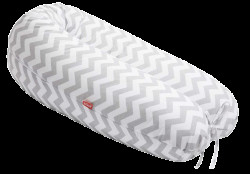 SCAMP Kojící polštář zig zag grey white