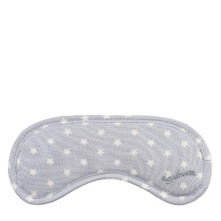 SCANquilt maska na spaní hvězdičky šedá 19 x 8 cm