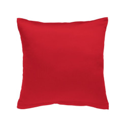 SCANquilt povlak SATÉN COLOR červená 40 x 40 cm