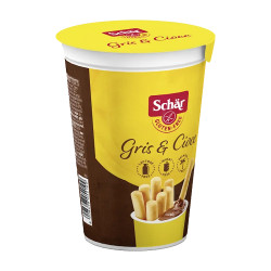 SCHÄR Tyčinky gris ciocc s kakaovým krémem bez lepku 52 g