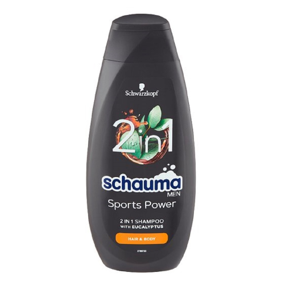 SCHAUMA Men Sports Power Šampon 400 ml