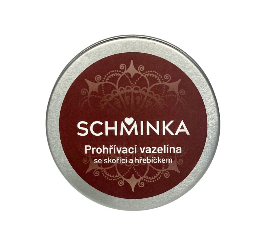 Schminka Skořice a Hřebíček prohřívací vazelína 100 ml