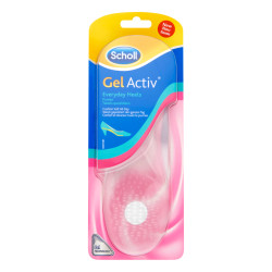 Scholl Gel Activ All Day Comfort gelové polštářky do obuvi s nižším podpatkem 1 pár