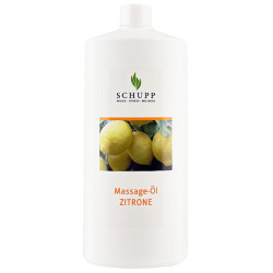Schupp Masážní olej Citrón - 1000 ml