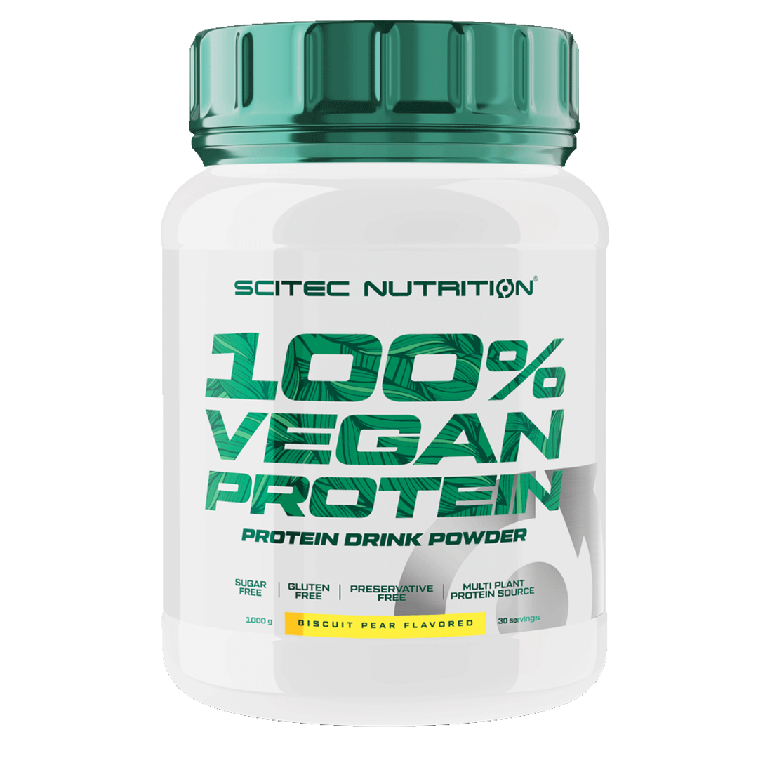 Scitec Nutrition 100% Vegan Protein 1000g - lískový oříšek