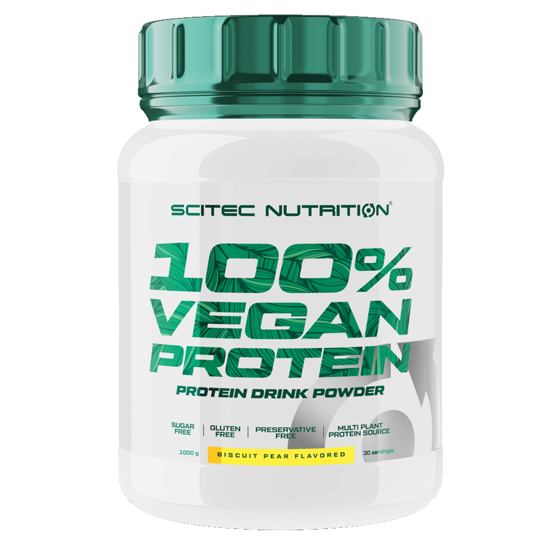 Scitec Nutrition 100% Vegan Protein 1000g - vanilka