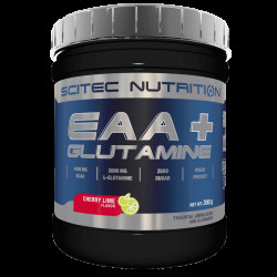 Scitec Nutrition EAA+ Glutamine 300g - višeň, limetka