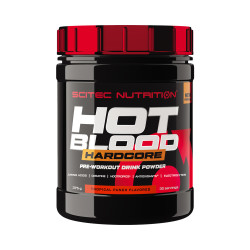 Scitec Nutrition Hot Blood Hardcore 375g - černý rybíz, goji