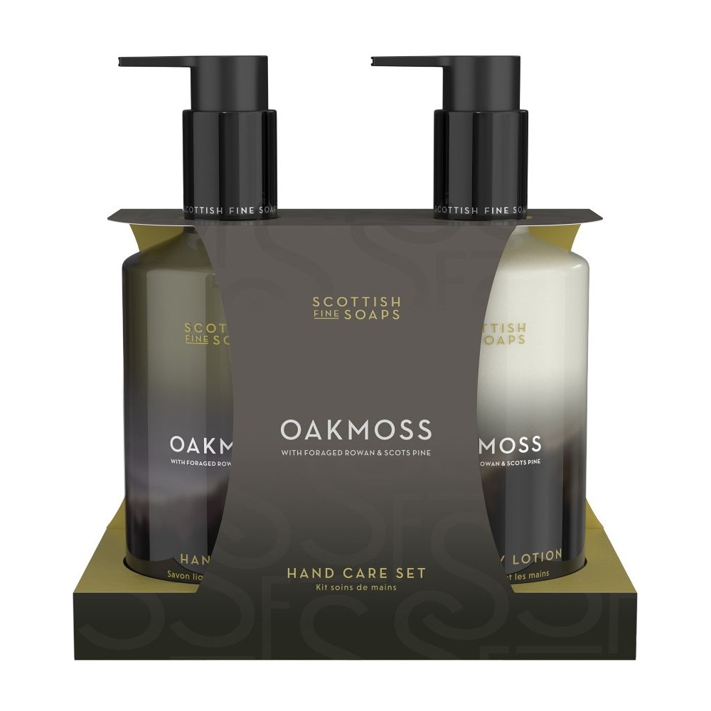 Scottish Fine Soaps Oakmoss Sada péče o ruce 2 ks