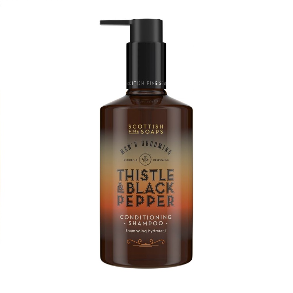 Scottish Fine Soaps Thistle & Black Pepper Šampon na vlasy 300 ml