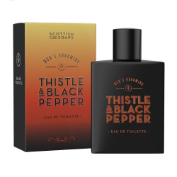 Scottish Fine Soaps Thistle & Black Pepper Pánská toaletní voda 50 g