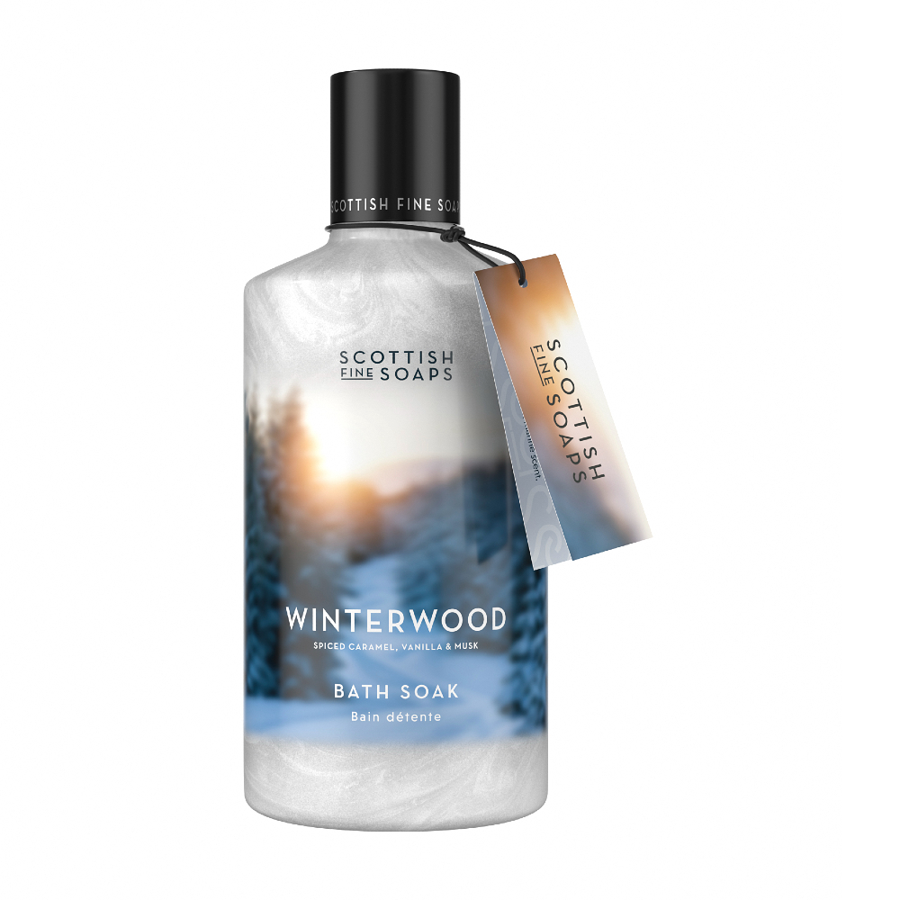 Scottish Fine Soaps Winterwood Pěna do koupele se třpytkami 300 ml