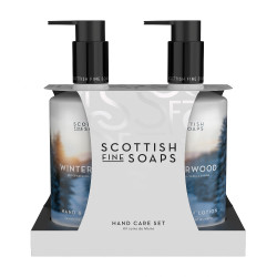 Scottish Fine Soaps Winterwood Sada péče o ruce a tělo 2x300 ml