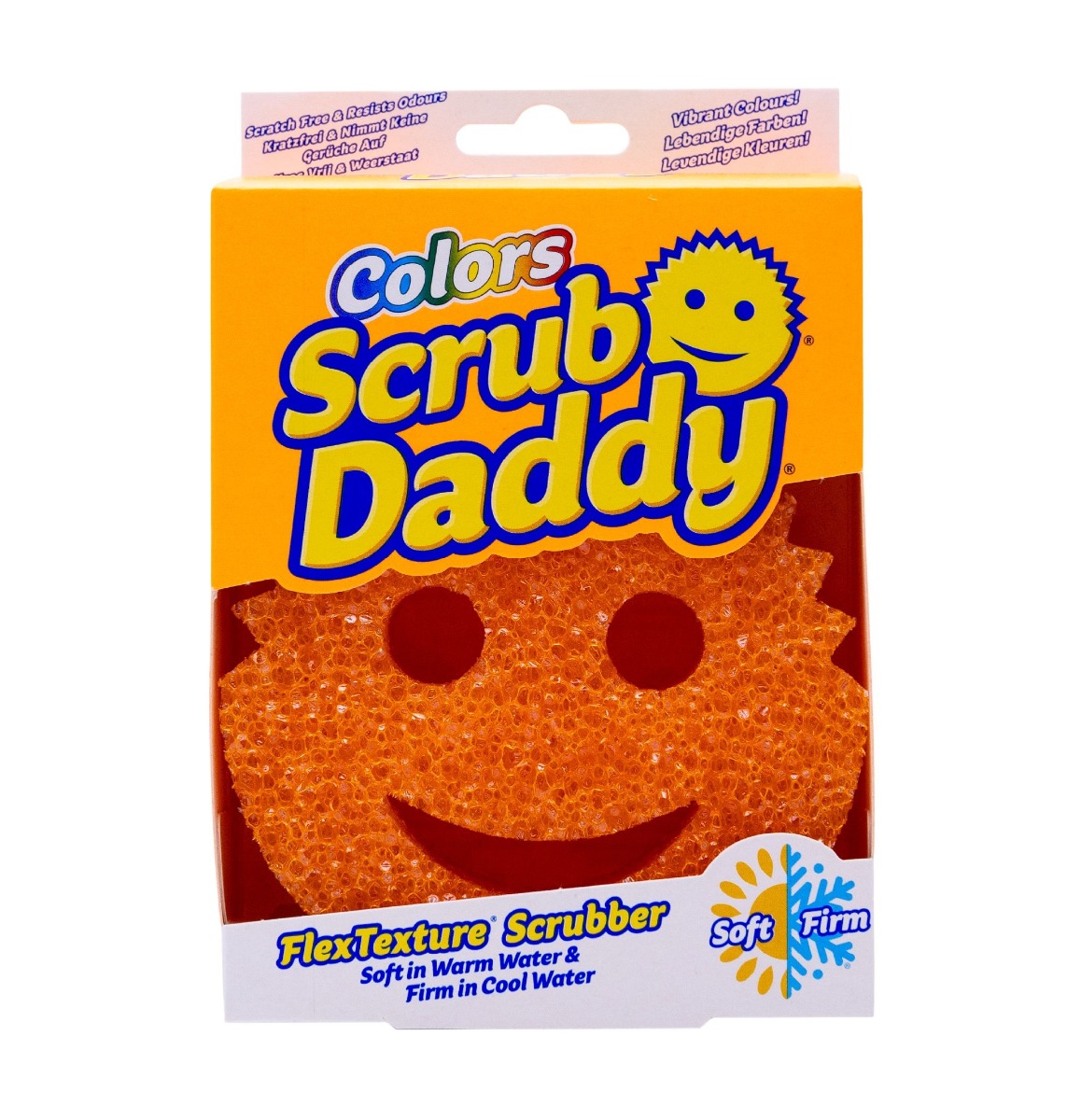 Scrub Daddy Houbička Colors 1 ks oranžová