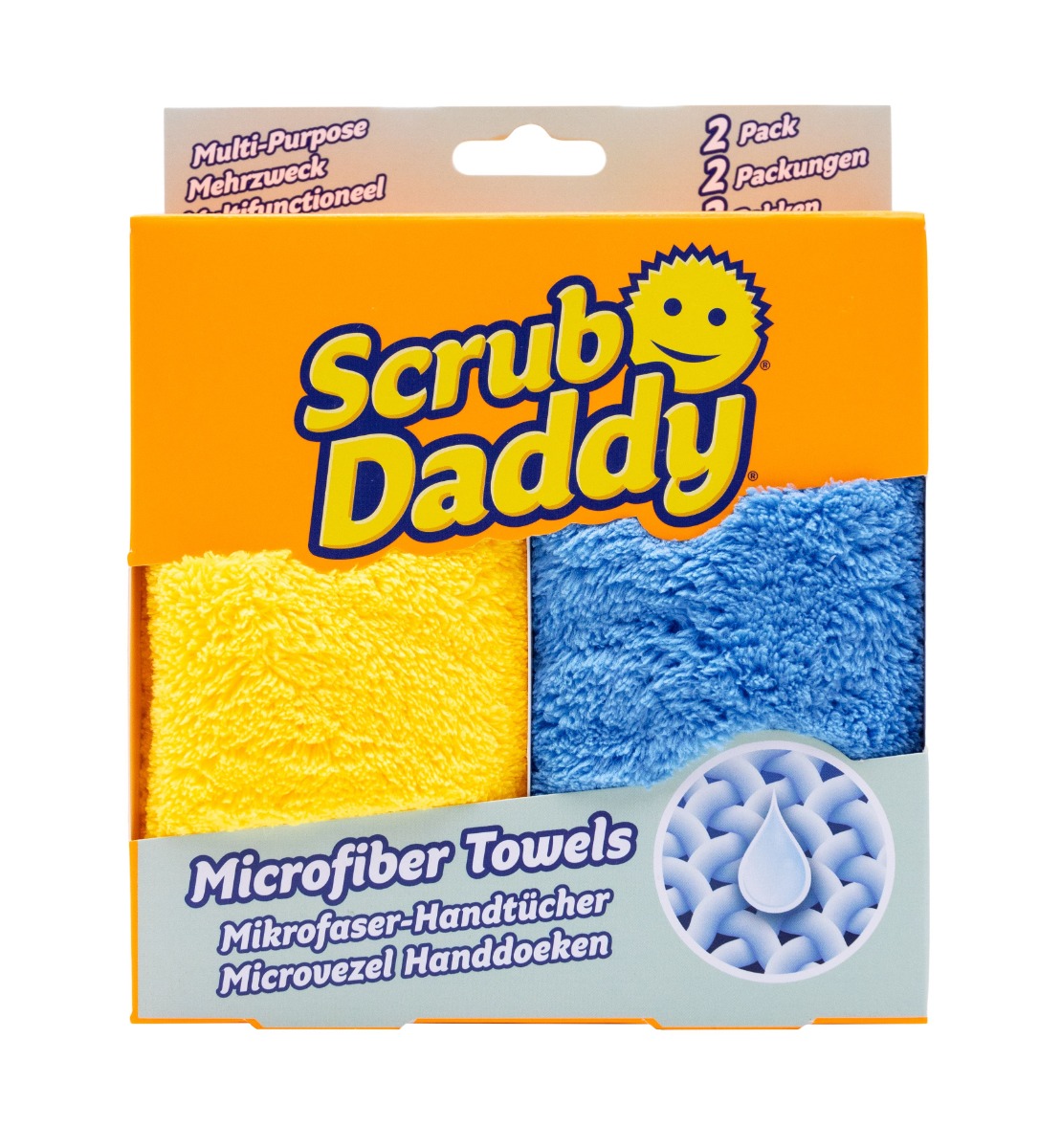 Scrub Daddy Utěrky z mikrovlákna 2 ks